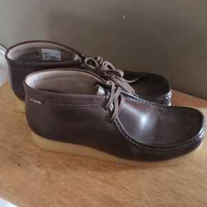 Men's  Size 11 Clarks J STINSON Hi Beeswax